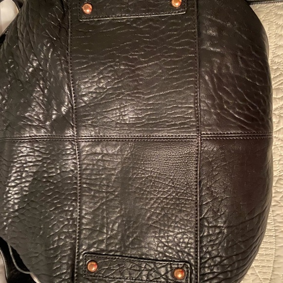 Claudine & Ash black leather Diaper bag - Picture 7 of 11